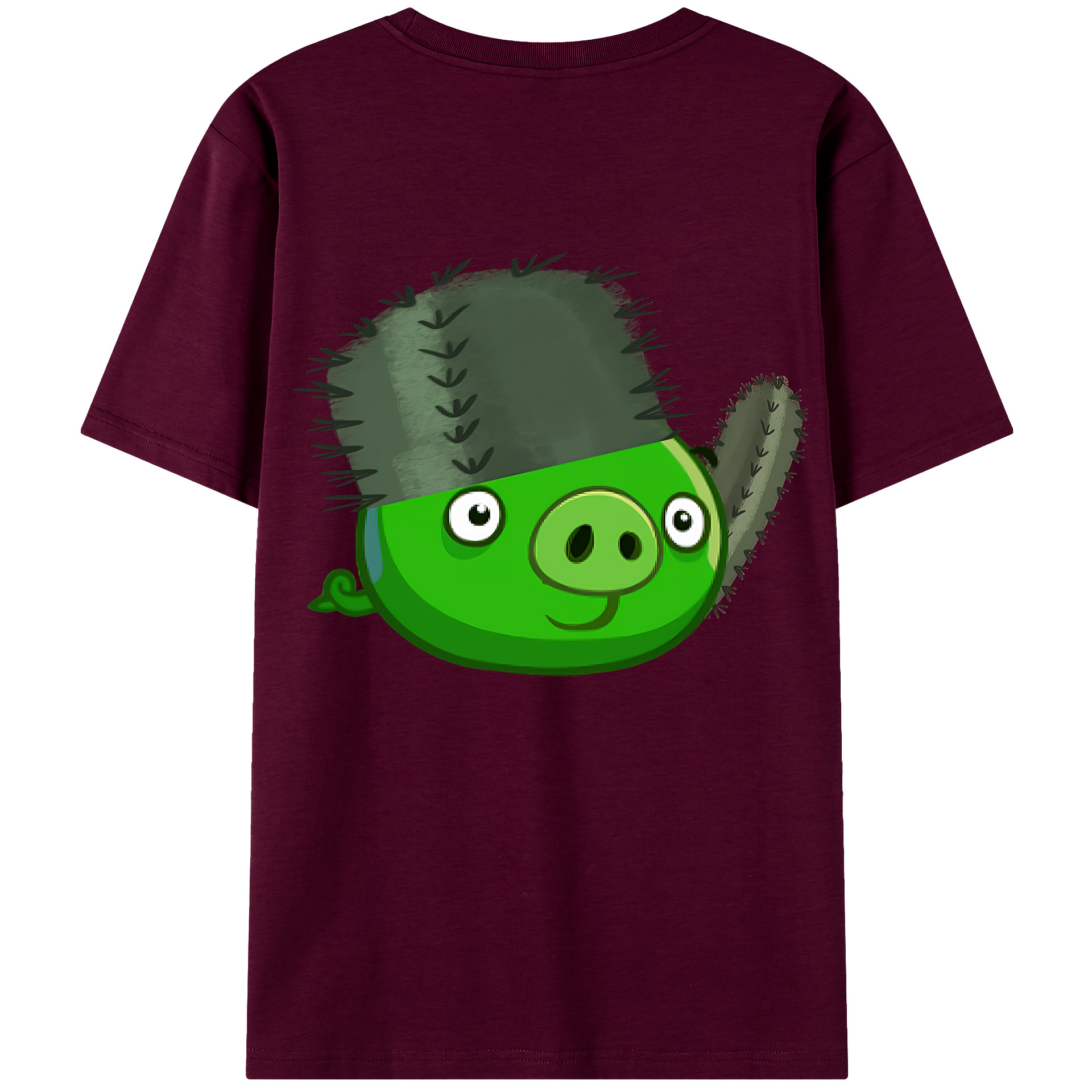 （画像用） Angry Birds アングリーバード レディース半袖Tシャツ(バックプリント)